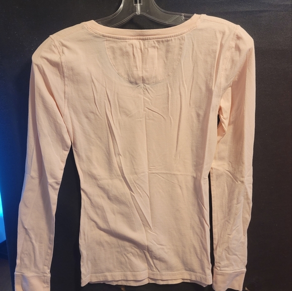 Jack Wills Longsleeve Cotton Light Pink Polo Shirt - Picture 5 of 14